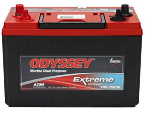 Odyssey 31M-PC2150ST-M TROLLING Thunder Marine Dual Purpose Battery