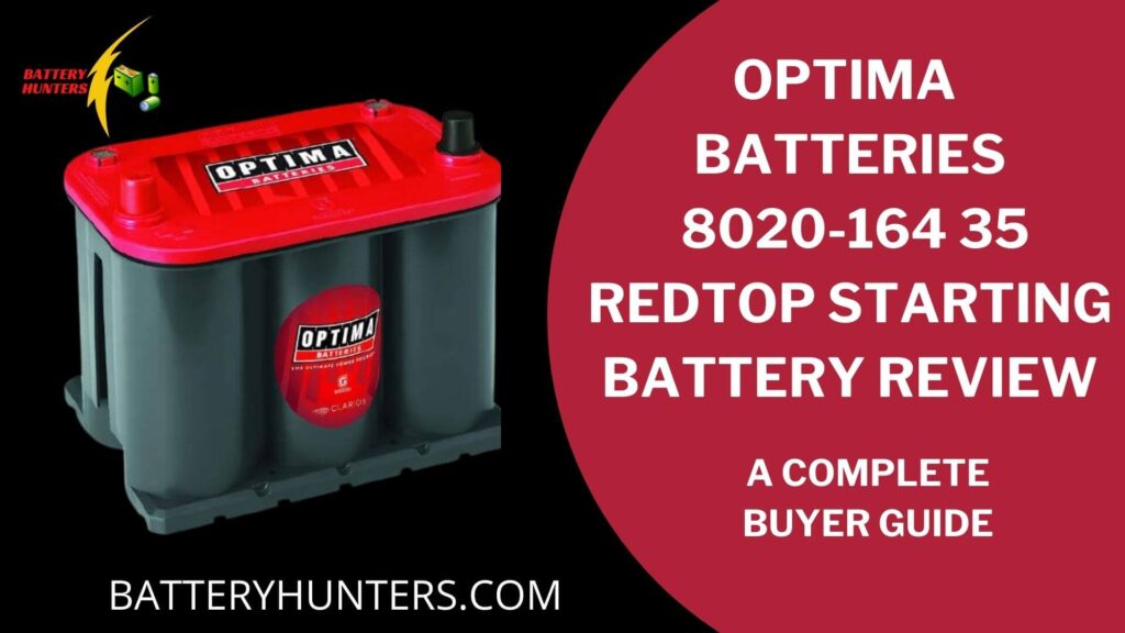 Optima Batteries 8020-164 35 RedTop Starting Battery REVIEW