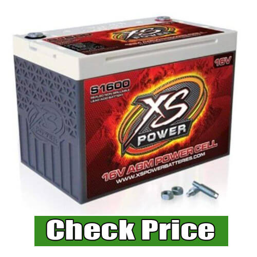 XS Power S1600 AGM starting battery